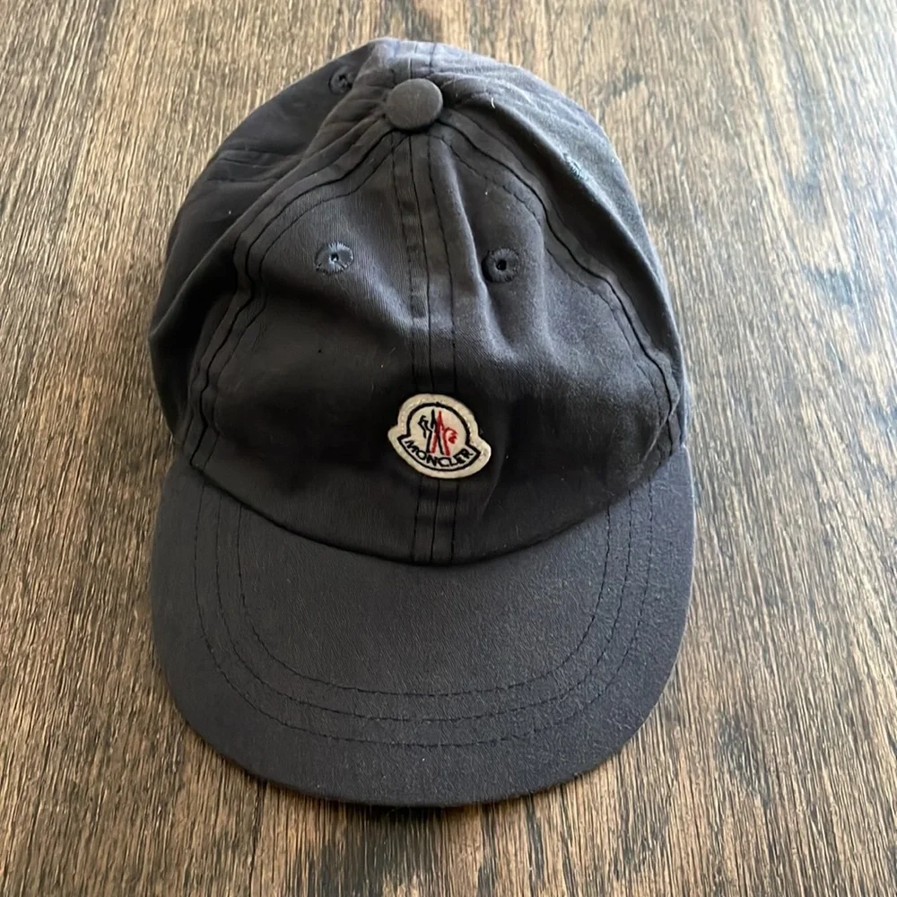 Moncler kids navy hat Size 50 My Son Wore Baby To 4 Years